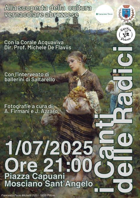 “I Canti delle Radici” a Mosciano Sant’Angelo: Un Omaggio alla Cultura Abruzzese