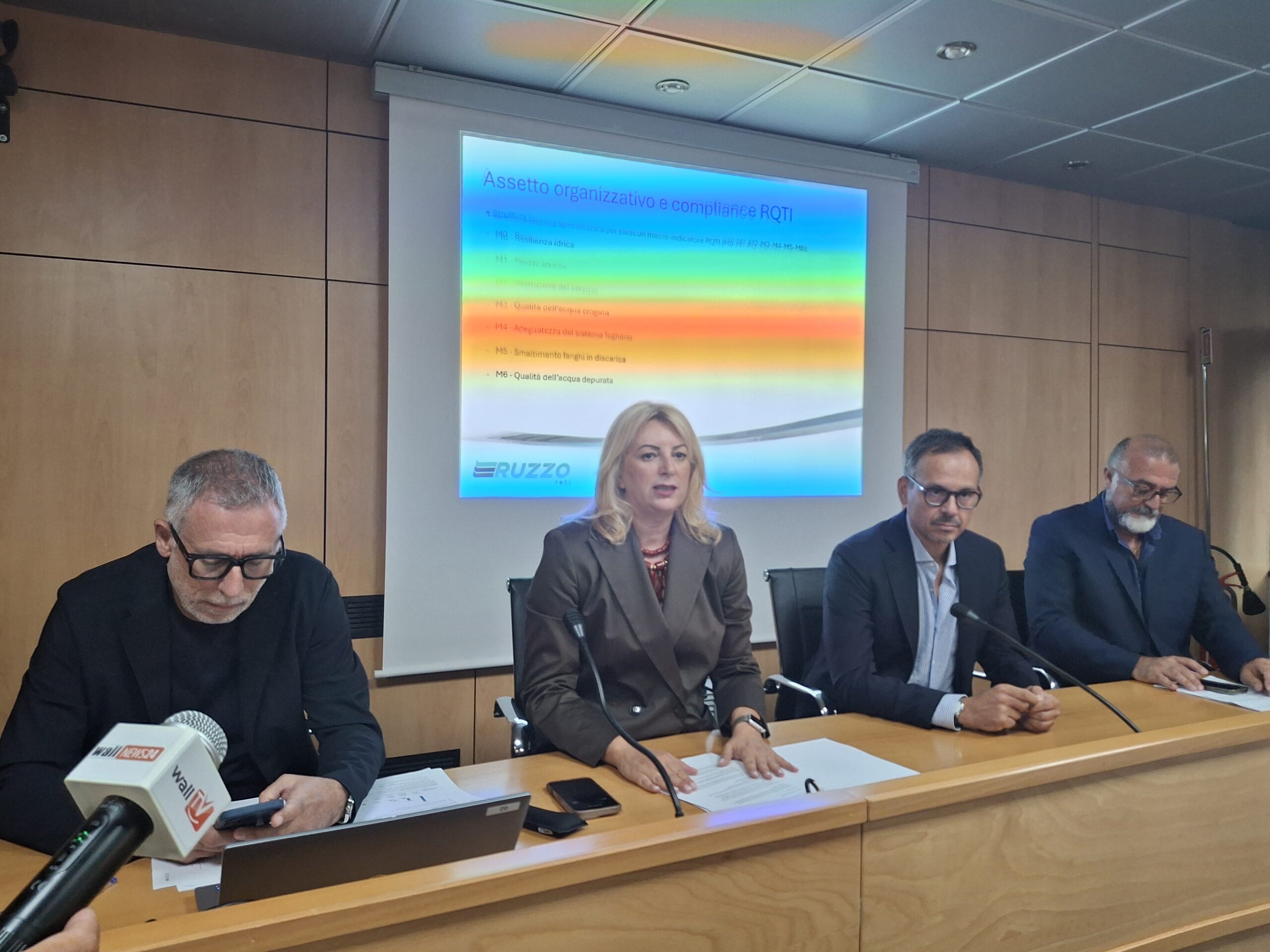 L’ARERA premia la Ruzzo Reti per l’eccellenza nel servizio idrico e stacca un assegno da 1milione e 300mila euro