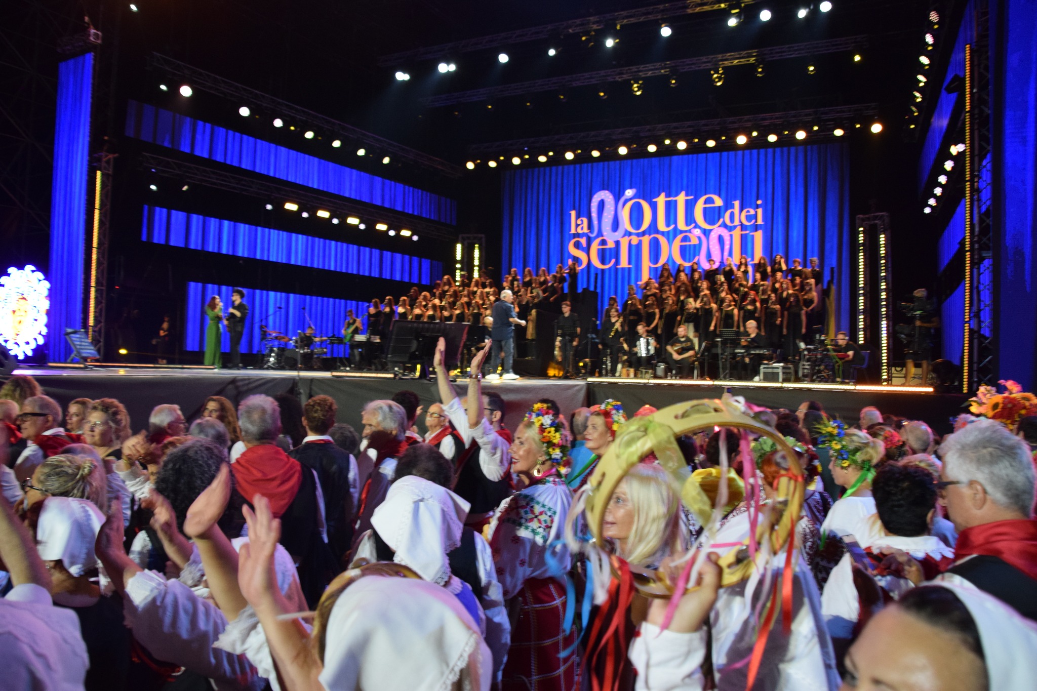 (Foto) In migliaia alla Notte dei Serpenti. Si ripete il successo del Maestro Melozzi