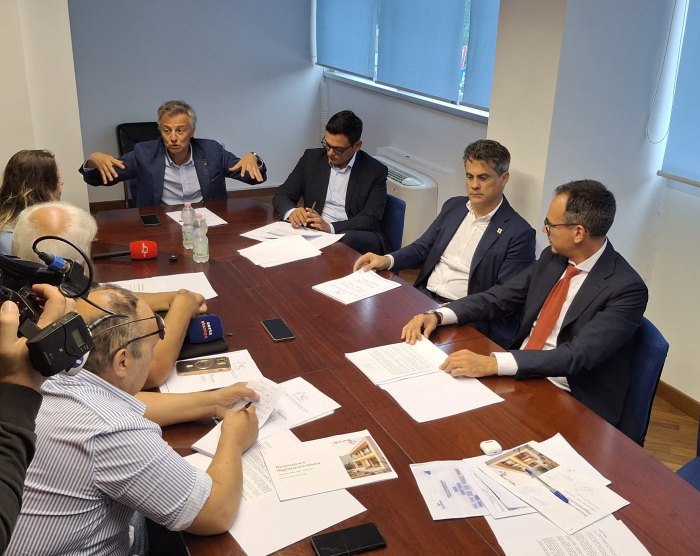 Ricostruzione case Ater. Presentato stamani il cronoprogramma