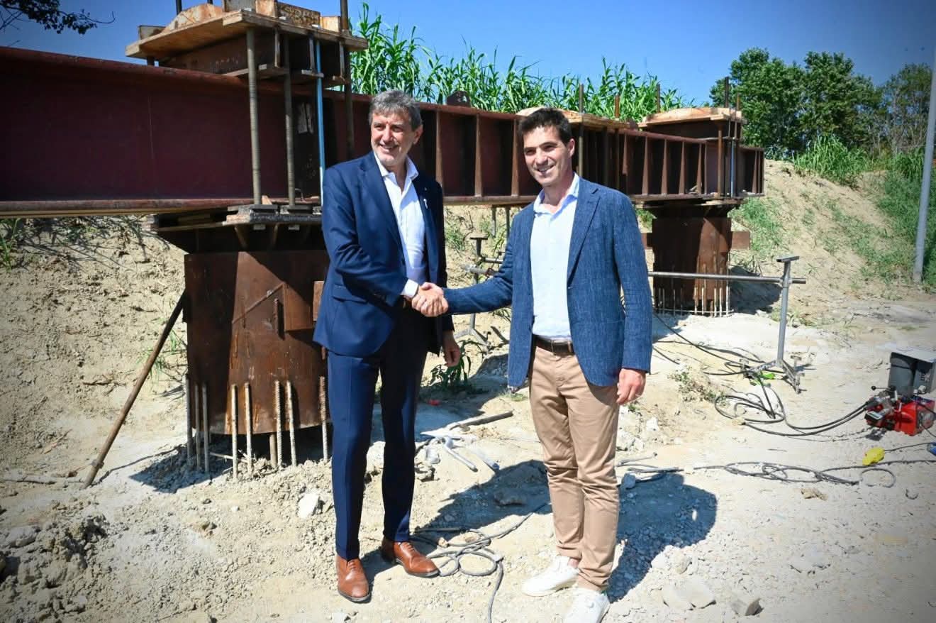 Ponte ciclopedonale sul Tronto: Marsilio e Acquaroli prevedono l’apertura per l’estate 2026