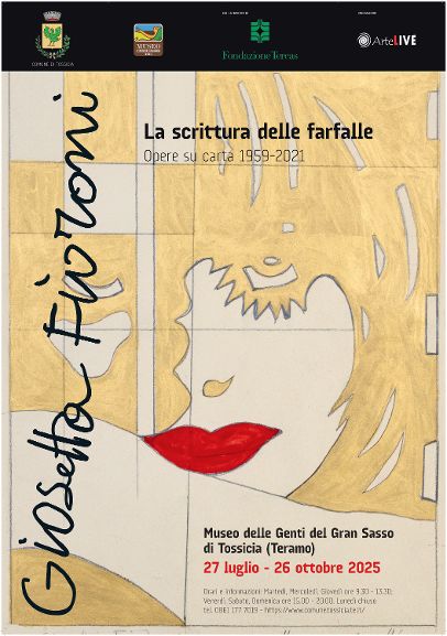 “La scrittura delle farfalle”: Giosetta Fioroni in Mostra a Tossicia