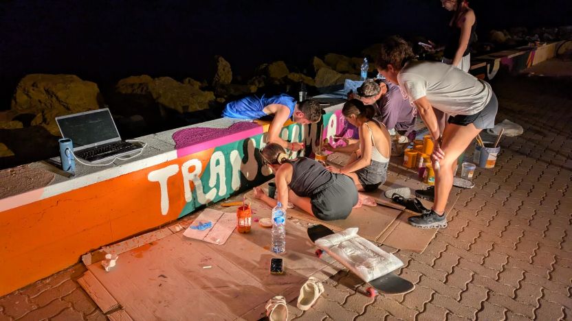 Arte e Comunità: Roseto, con un nuovo murale, si Prepara a Transumare Fest 2025