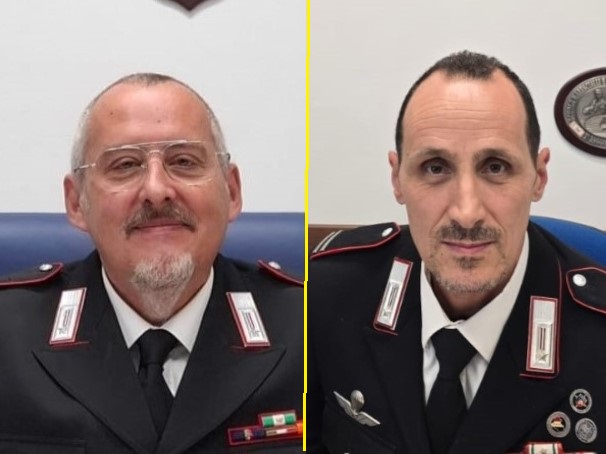 Carabinieri: A Castelli e Tossicia, nuovi comandanti di Stazione