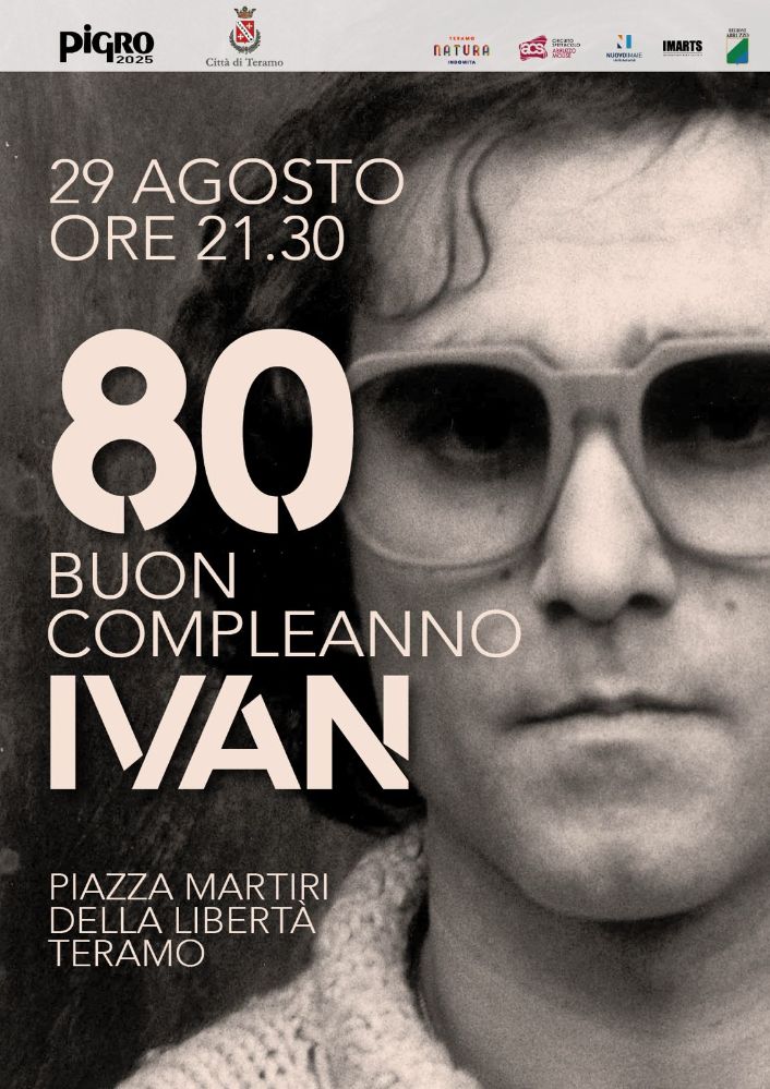 Teramo il 29 agosto festeggia gli 80 anni di IVan
