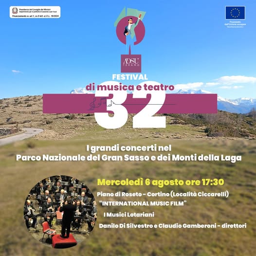 Quando le note si trasformano in immagini. I “Musici Lotariani” il 6 agosto a Piano Roseto.