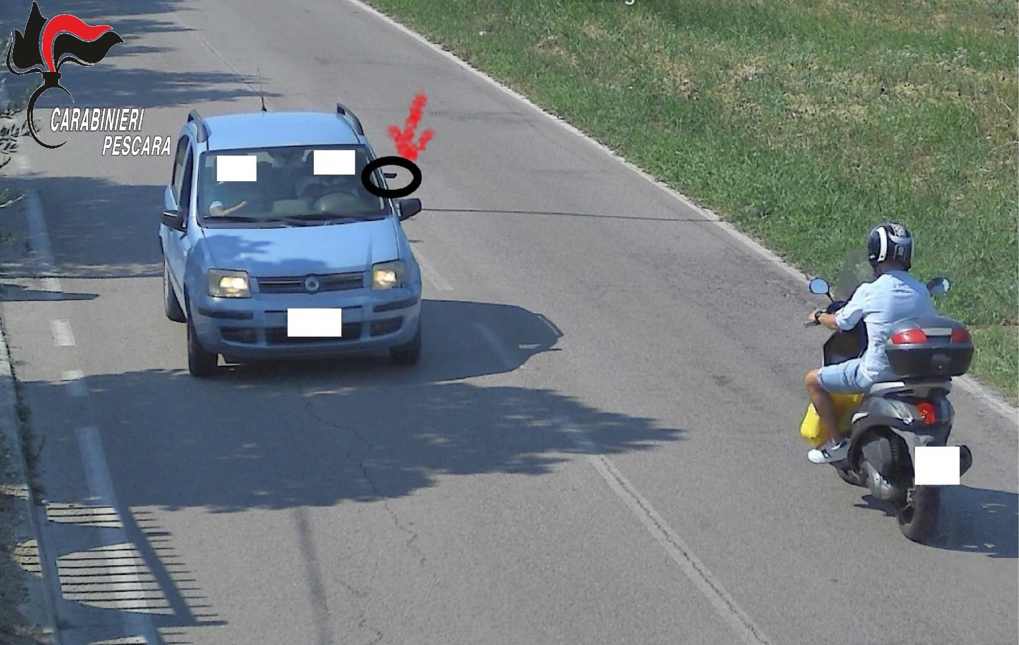 Sparavano ai passanti con pistola ad aria compressa. Colpita anche una bimba di 4 anni. Identificati gli autori