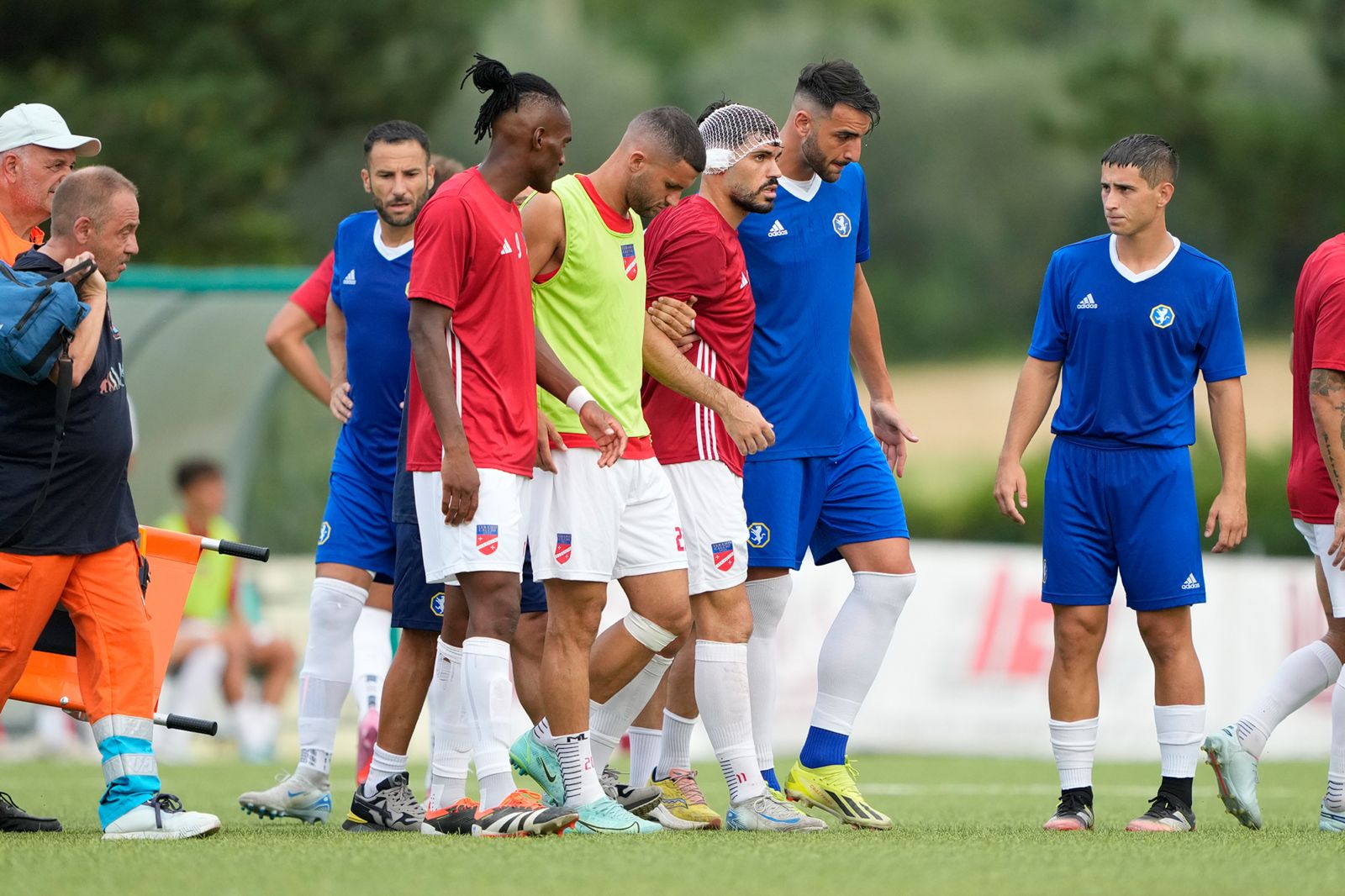 Teramo calcio. Trauma cranico per Iannone nel test contro Andria