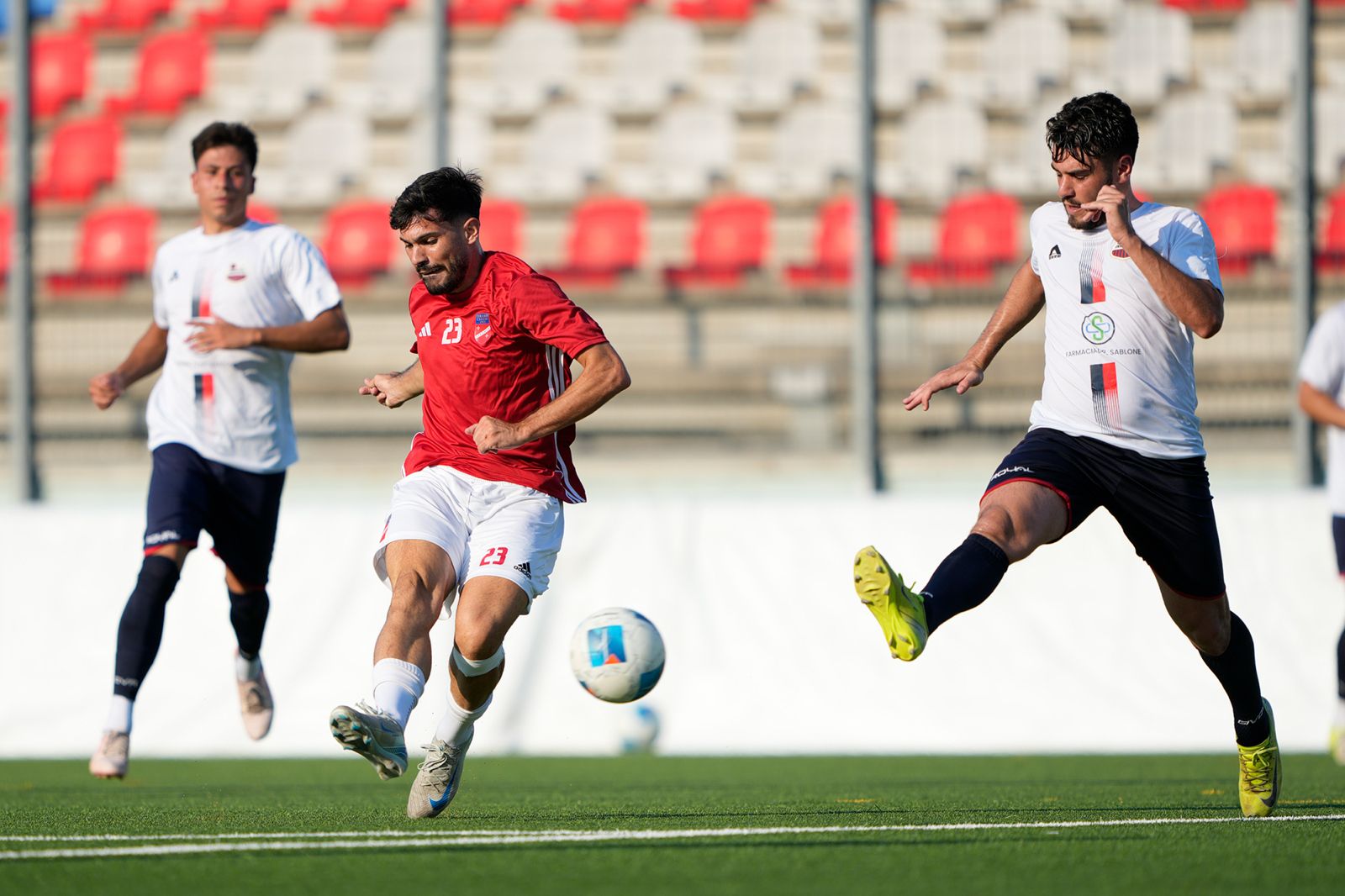 Teramo Calcio. Buona prestazione al quinto test precampionato: 4 a 1 con la Fucense