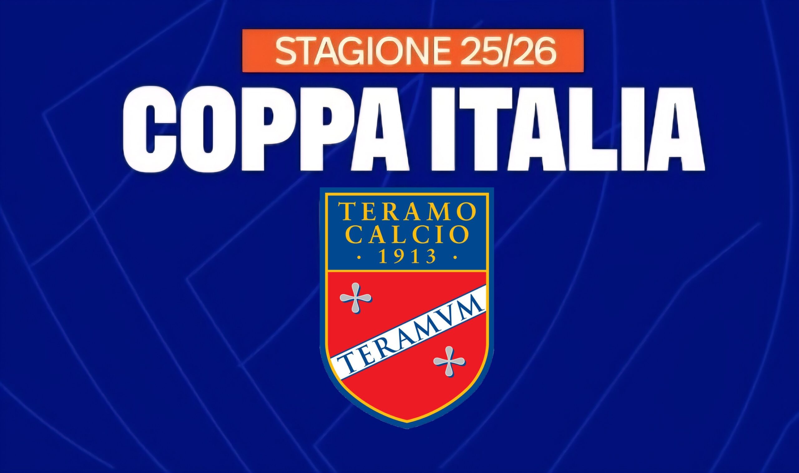 Teramo Calcio. Esordio in Coppa Italia il 31 agosto