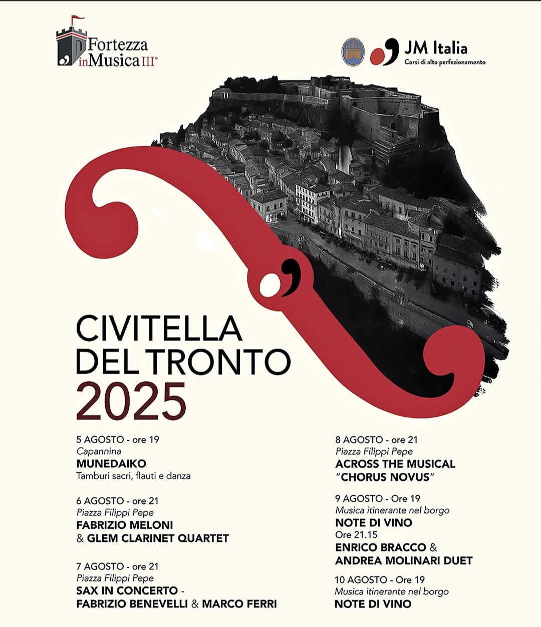 Estate in Musica a Civitella del Tronto: tra note di vino e magia nei borghi