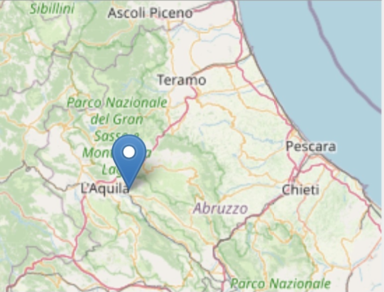 Lieve scossa sisimica, stanotte, nell’aquilano