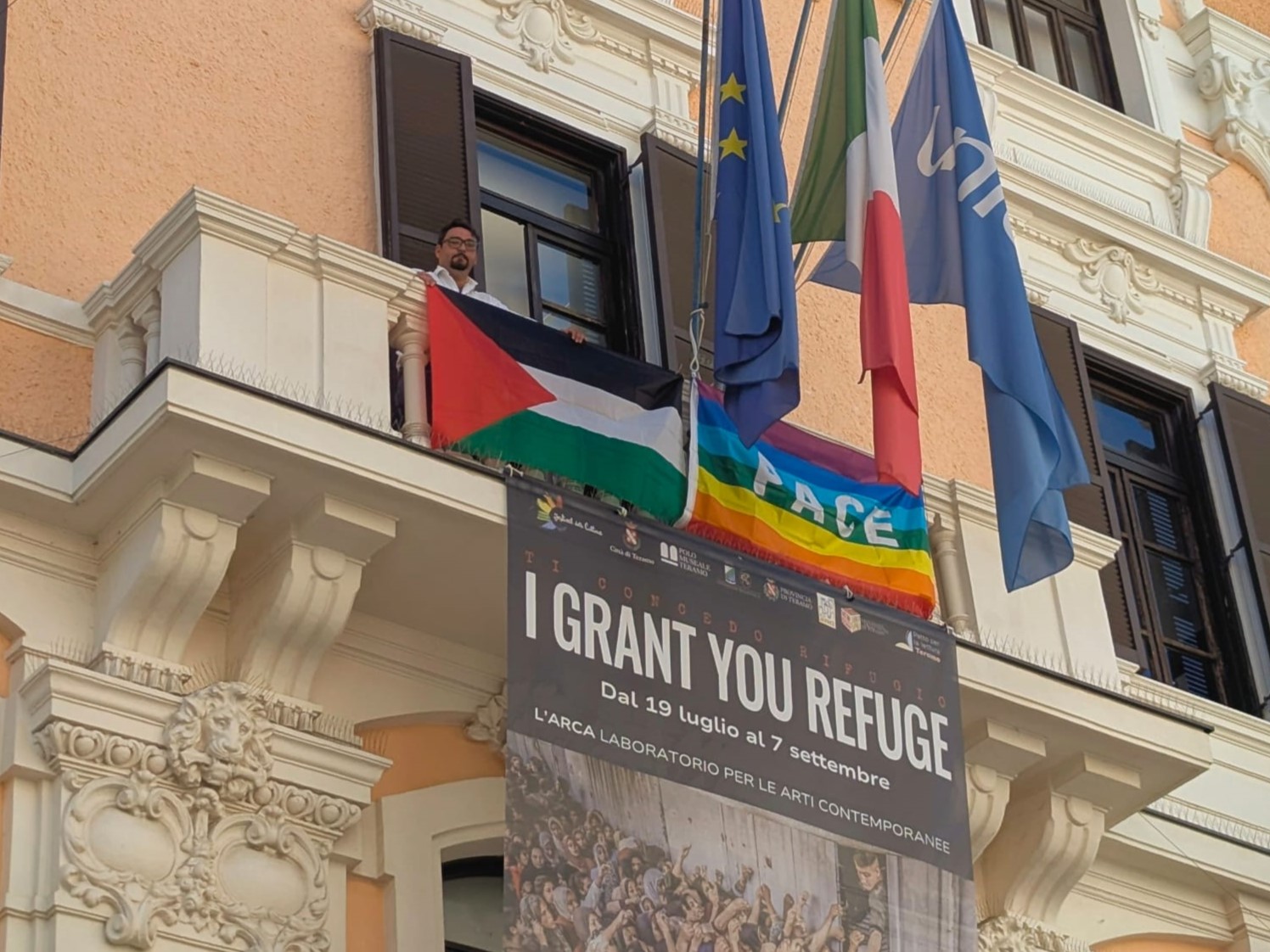 Il sindaco di Teramo D’Alberto scrive alla meloni: “Si riconosca lo Stato di Palestina”