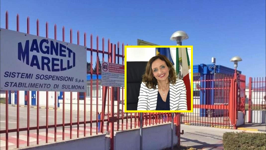 Vertici Marelli: “Salvi 18 posti di lavoro a Sulmona, produzione bracci oscillanti resta in Italia”
