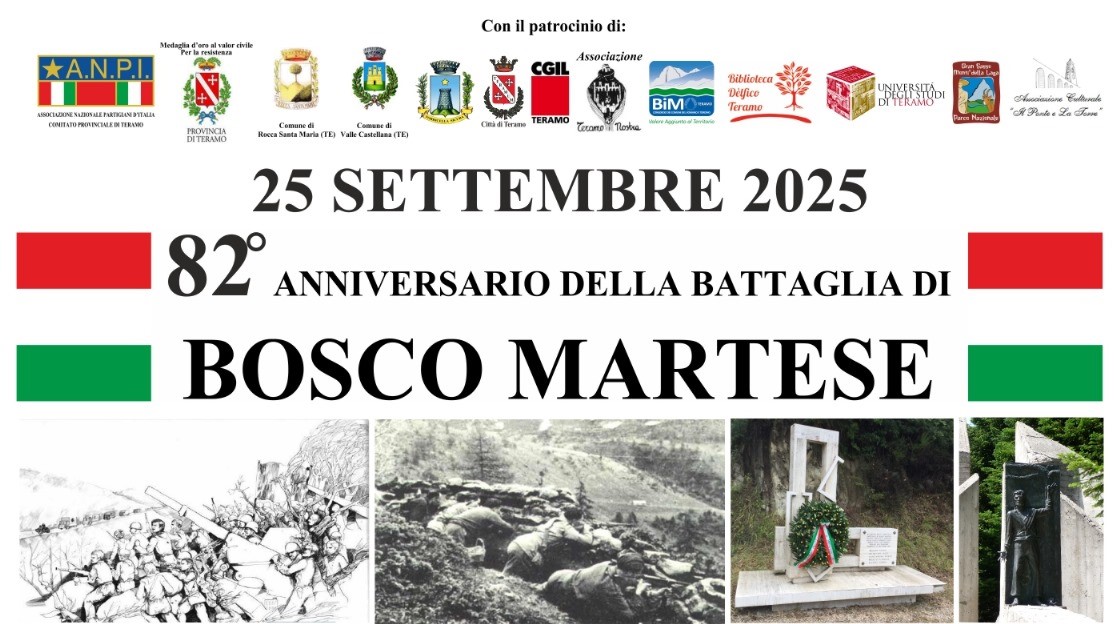 Battaglia di Bosco Martese, celebrazione il 25 settembre