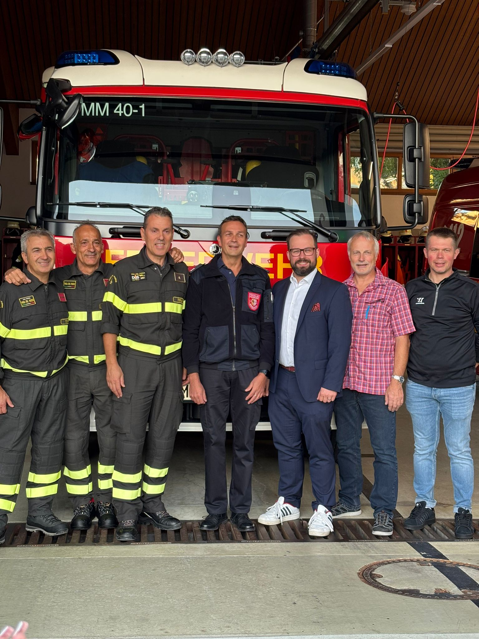 Vigili del Fuoco Teramani in Visita ai Colleghi di Memminghen per Rafforzare l’Amicizia