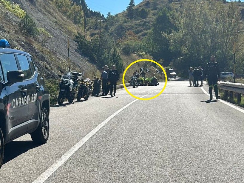 Ultim’ora: Altro incidente in moto sulla SS80. Un ferito