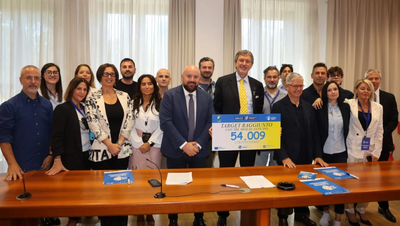 L’Abruzzo raggiunge in anticipo gli obiettivi PNRR sulla facilitazione digitale