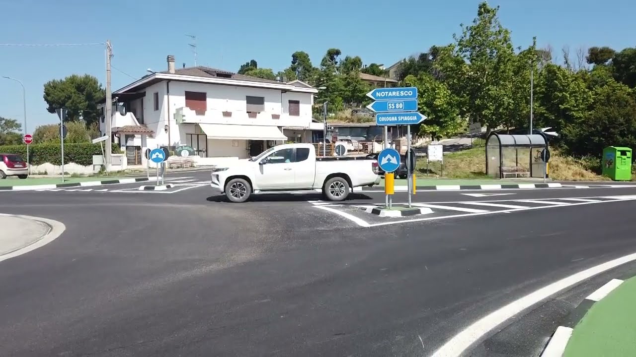 Roseto, polemiche sulla rotatoria di Cologna Paese: Addazii denuncia errori progettuali e disagi per i residenti
