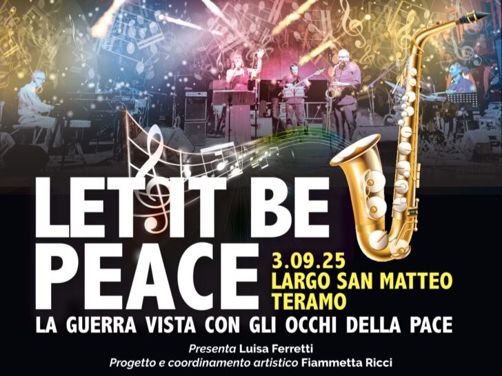“Let it be peace”: a Teramo la guerra raccontata con gli occhi della pace