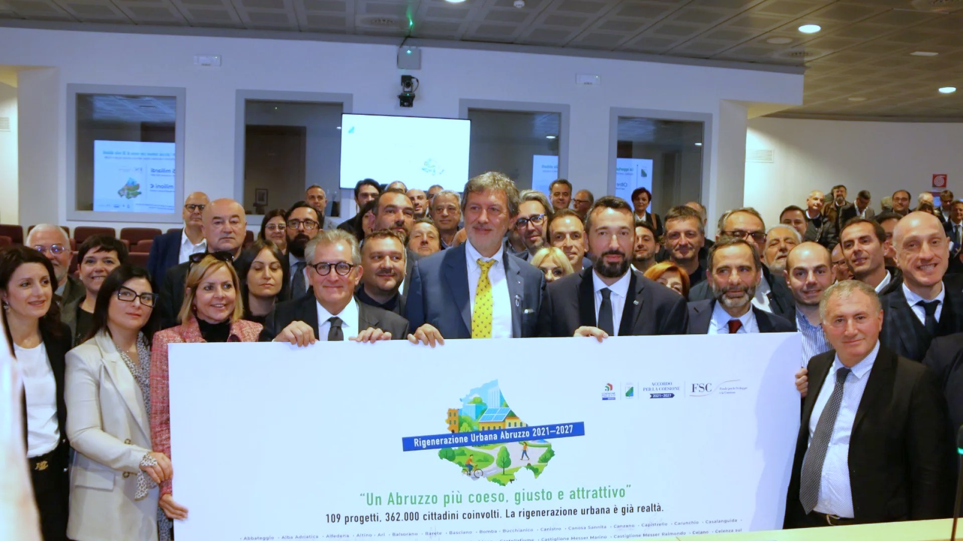 Regione Abruzzo: 105 Milioni per i Comuni con meno di 30mila abitanti