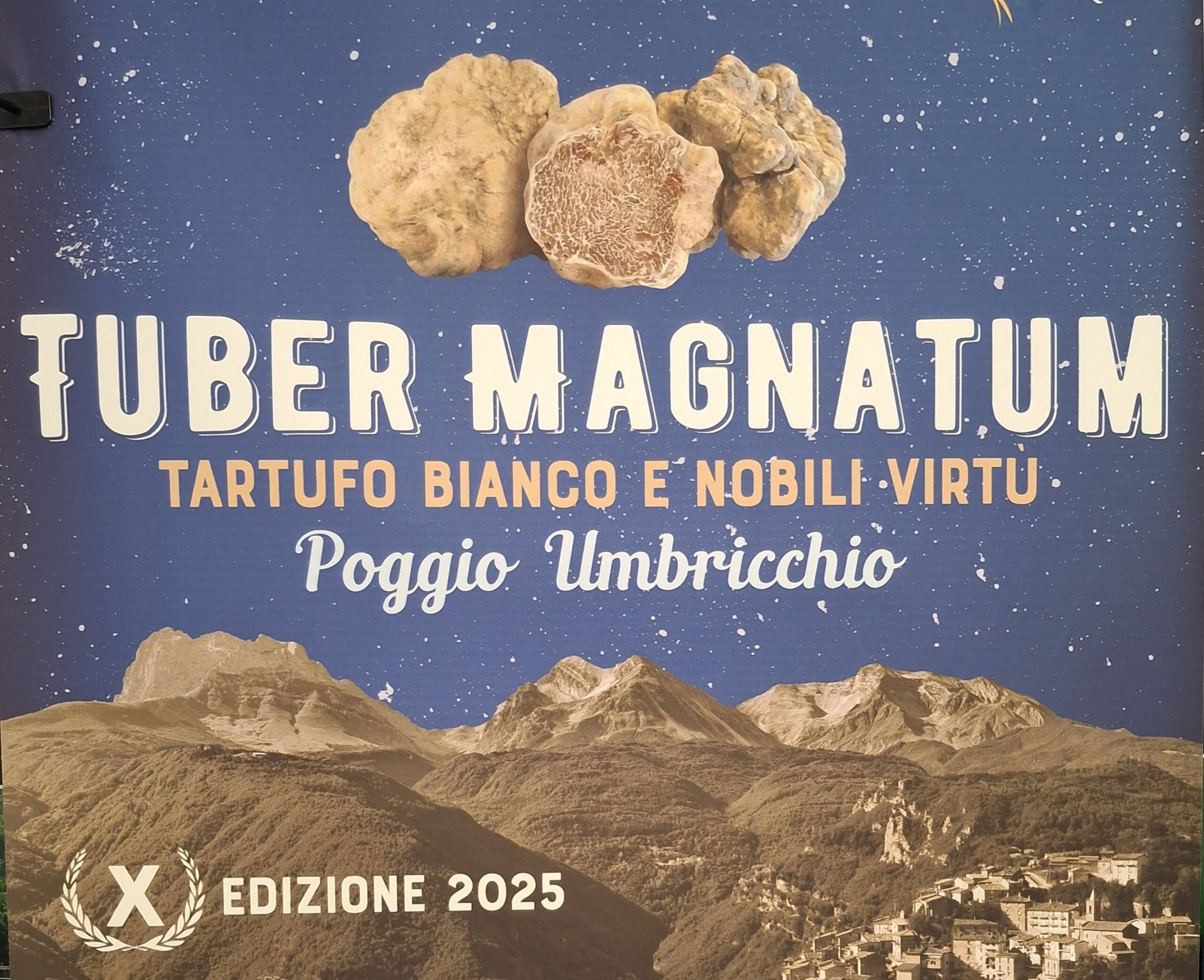 Poggio Umbricchio celebra il tartufo bianco con la X edizione di “Tuber Magnatum”​