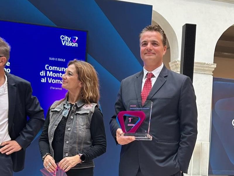 Montorio al Vomano Riconosciuto Miglior Comune Smart del Sud Italia a Padova