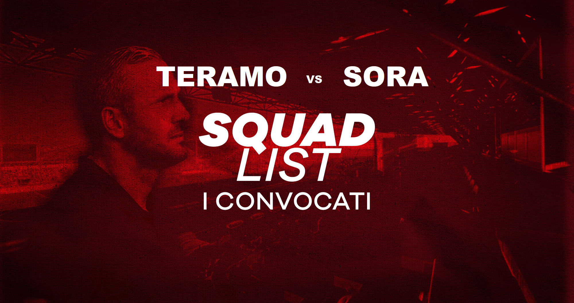 Calcio. Teramo vs Sora: I convocati