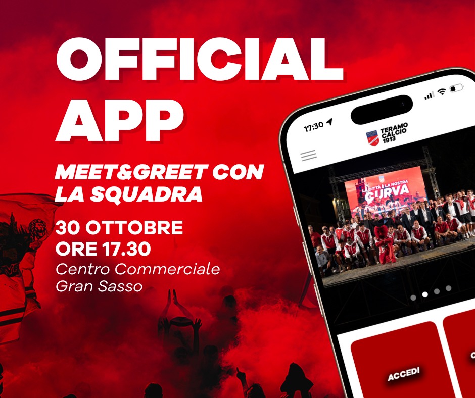 Arriva l’APP biancorossa. Presentazione giovedì prossimo