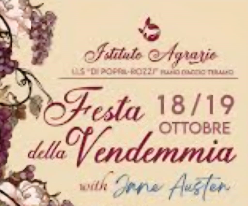 A Teramo, la vendemmia incontra Jane Austen tra letteratura e tradizione rurale