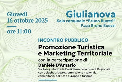 Teramo – Val Vibrata – Costa Teramana: Le strategie di sviluppo al centro di un incontro a Giulianova