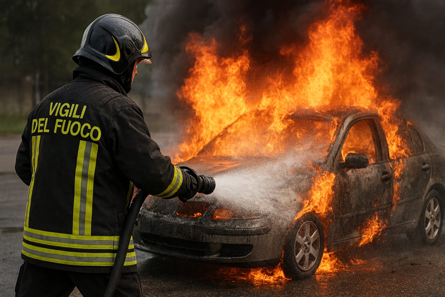 Auto a metano esplode a Villa Lempa, in codice rosso un 49enne
