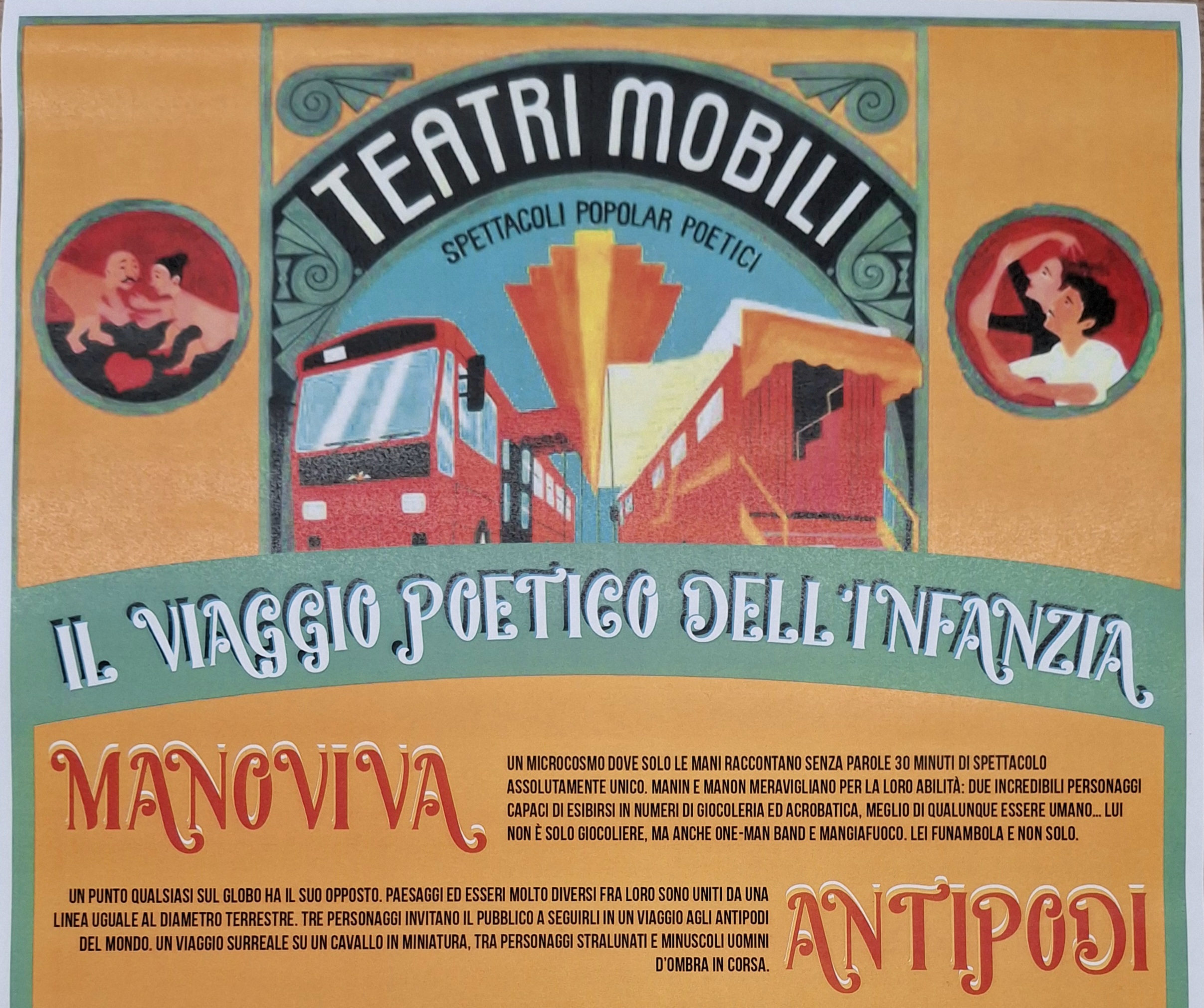 “Teatri Mobili”: L’Arte Scenica Arriva nelle Scuole dell’Entroterra Teramano
