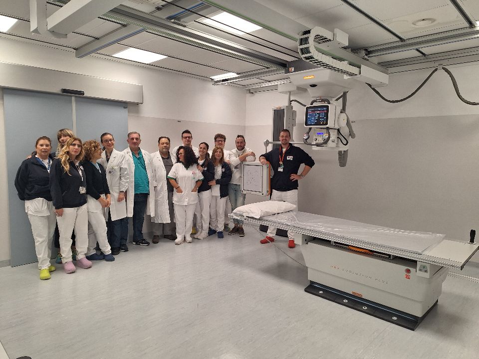 Radiologia, a Giulianova digitale pensile a servizio del Pronto Soccorso