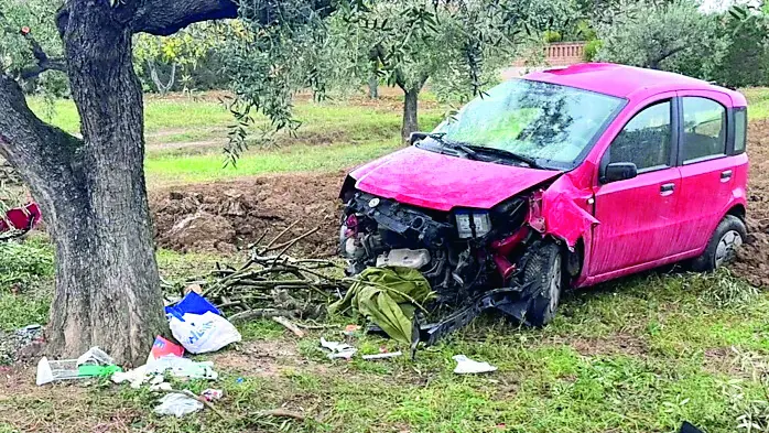 Incidente sulla Provinciale 5: 26enne in Rianimazione Dopo un Violento Schianto contro un Albero