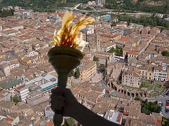 La Fiamma Olimpica a Teramo: modifiche al traffico ed eventi in città