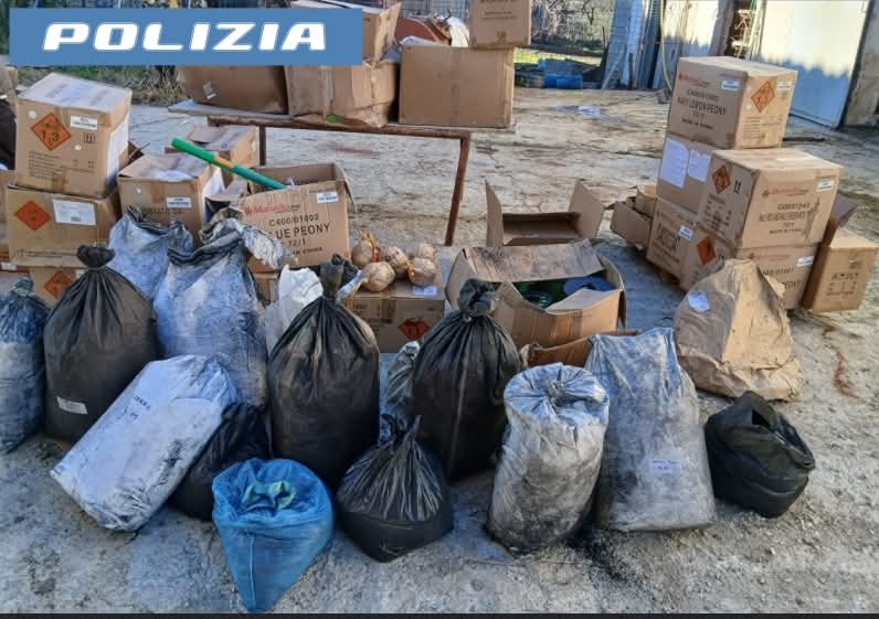 Sequestrati 250 chili di botti illegali a Martinsicuro