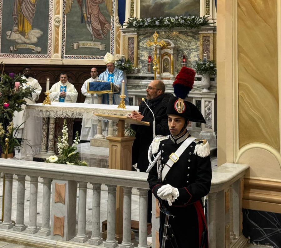 Celebrato a San Gabriele il Precetto Natalizio Interforze