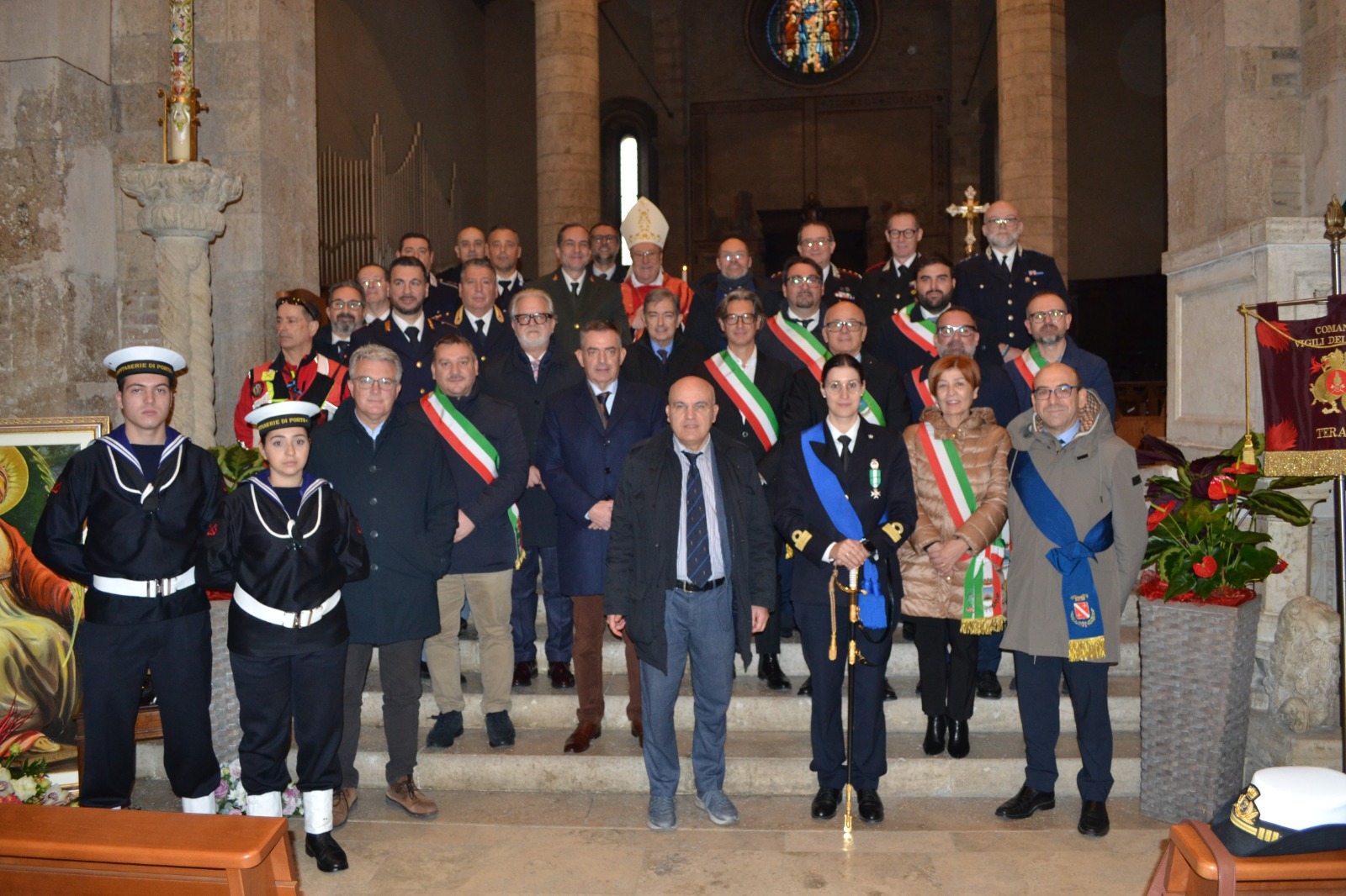 Santa Barbara, patrona dei Vigili del Fuoco e della Marina: celebrazione unitaria a Teramo