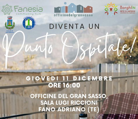 Il Cammino delle Sette Sorelle: incontro per creare la rete dei Punti Ospitali