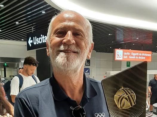 Il Collare d’Oro CONI al Professor Claudio Mazzaufo per gli Eccezionali Meriti Sportivi