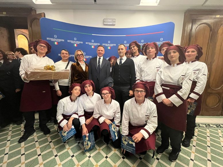 Il Di Poppa-Rozzi di Teramo alla proclamazione della Cucina Italiana “Patrimonio dell’UNESCO”
