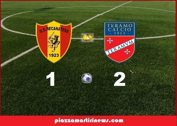 Calcio. Non si ferma la corsa biancorossa: Recanatese battuta per 2 a 1 – Bene le altre teramane