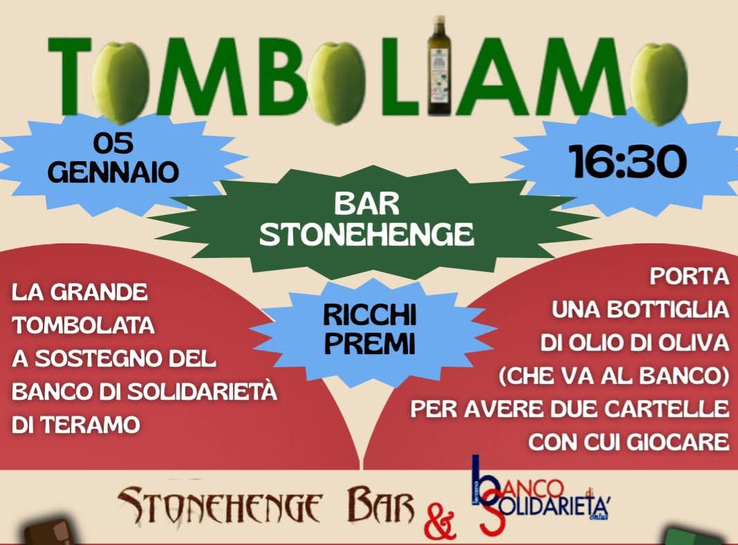 Solidarietà e tradizione a Piano D’Accio con l’iniziativa “Tomboliamo”​