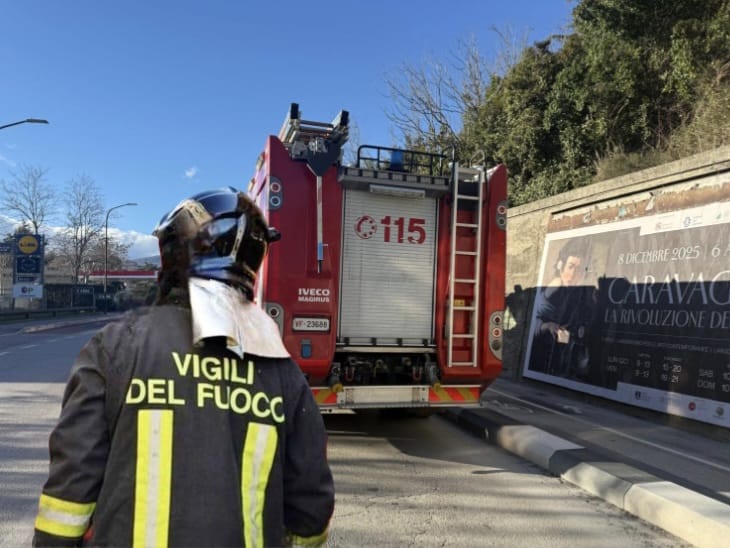 Vento a Teramo: rami e detriti invadono la ciclabile di via De Gasperi, intervento di Vigili del Fuoco e Vigile Ecologico