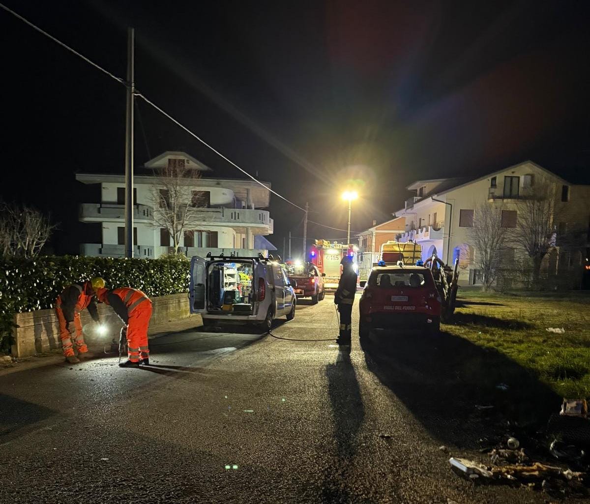 Esplosione a Sant’Egidio: Stabile il paziente in Rianimazione