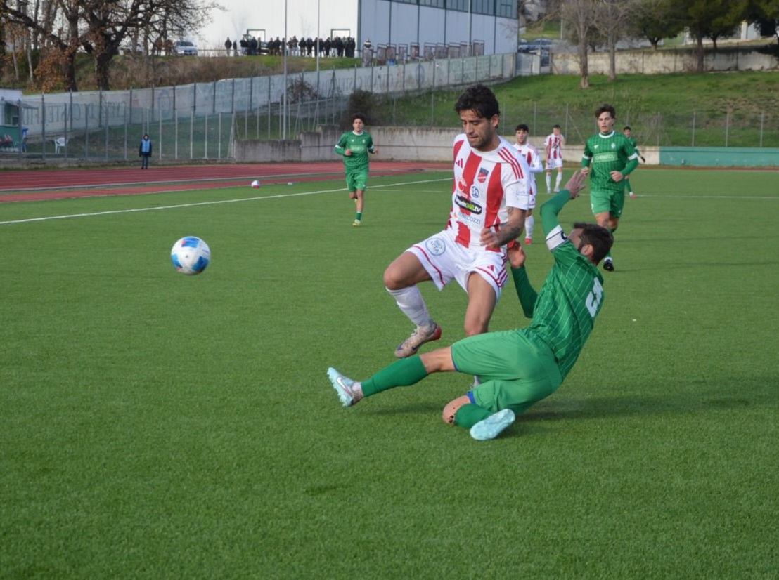 Vittoria in rimonta per il Teramo a Castelfidardo​: 1-2
