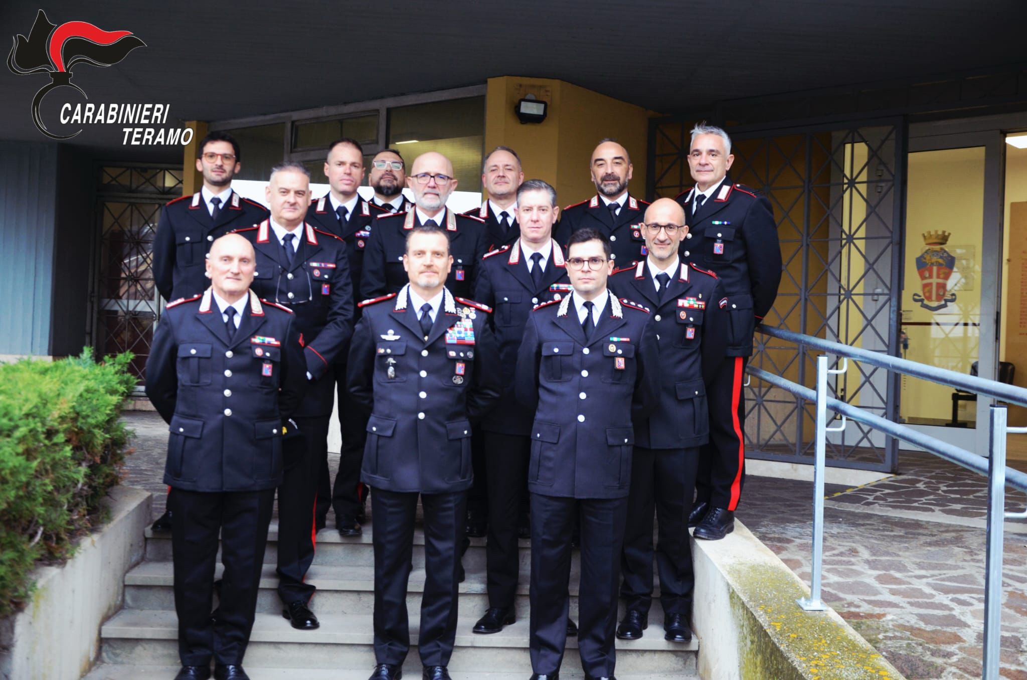 Il Generale Gianluca Feroce visita il Comando dei Carabinieri di Alba Adriatica