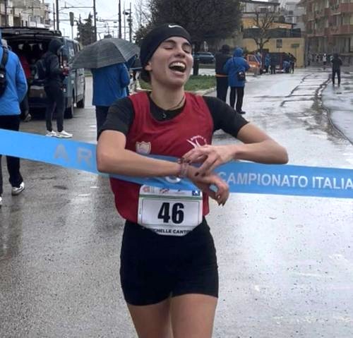 Atletica Gran Sasso: Michelle Cantò vince ad Acquaviva delle Fonti