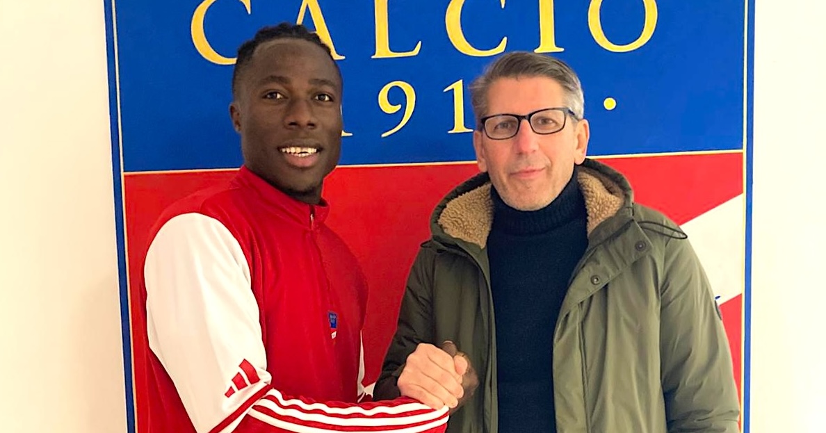 Teramo Calcio. Arriva l’attaccante Njambè. Contratto fino al termine del campionato